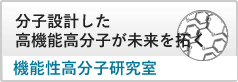 分子設計した高機能高分子が未来を拓く